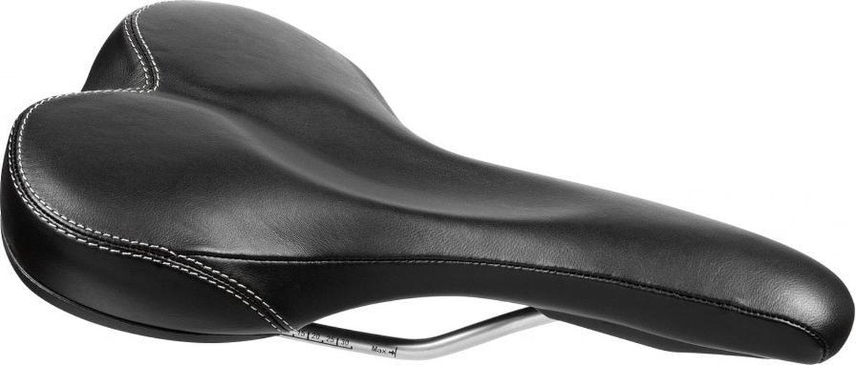 Ergotec Comfort - Fietszadel - Zwart