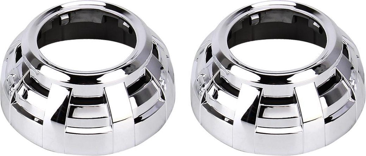 IPHCAR Z112 2 PC's 3.0 inch Universele auto LED koplamp arcering Cover decoratieve hoes