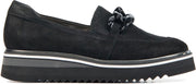 Softwaves Vrouwen  Instapschoenen / Damesschoenen / Instapper 8.33.01 met - Zwart - Maat  38.5