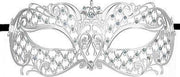 Angel Masquerade Mask - Silver