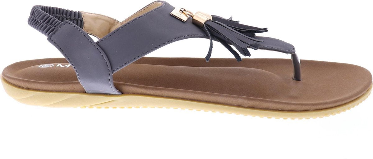 Mrch Label Charlie Sandalen Dames - Slippers - grijs - Maat 36