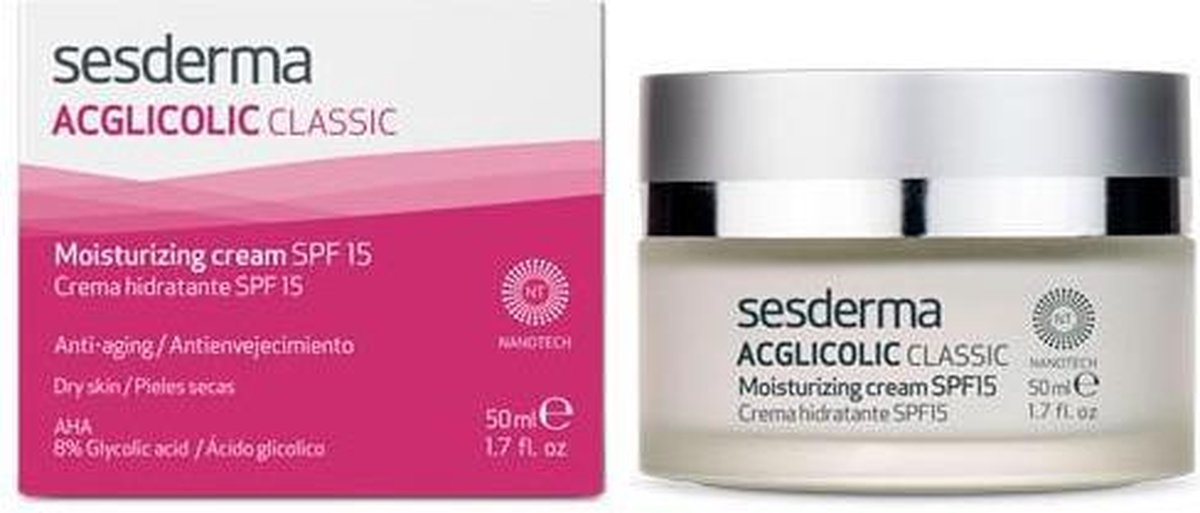Sesderma Acglicolic Classic Crema Hidratante Spf15 50 Ml