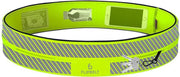 Zipper Reflective Geel - Running belt - Hardloopriem - XS