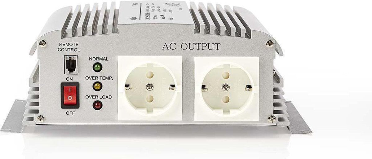 Omvormer 12V naar 230V - 1200W