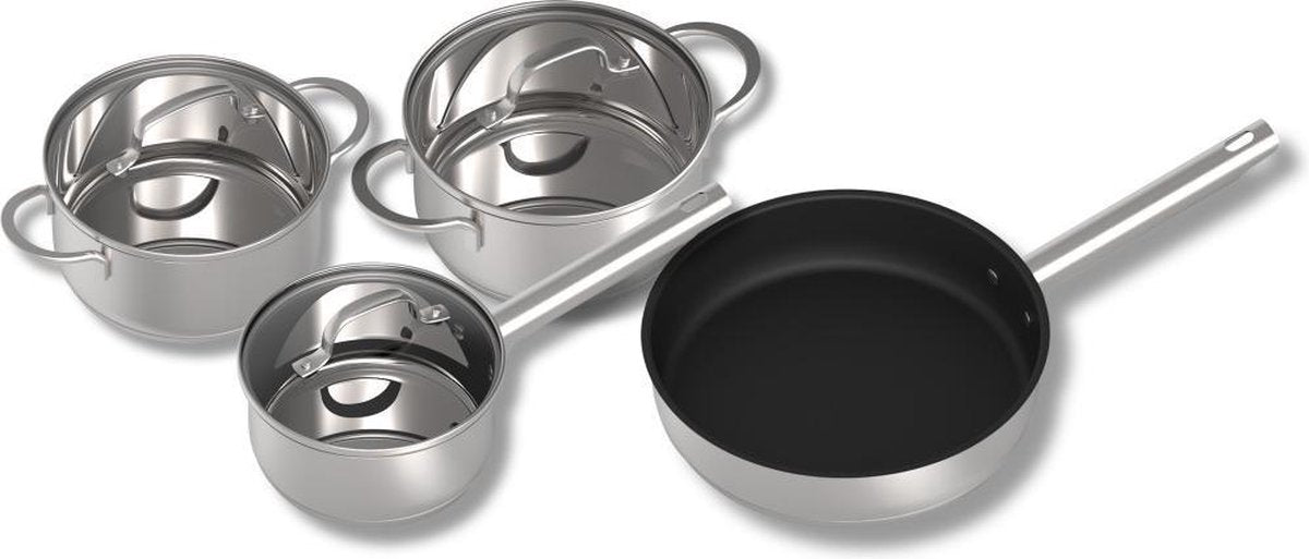 Inventum IPS437RVS 7stuk(s) pannenset