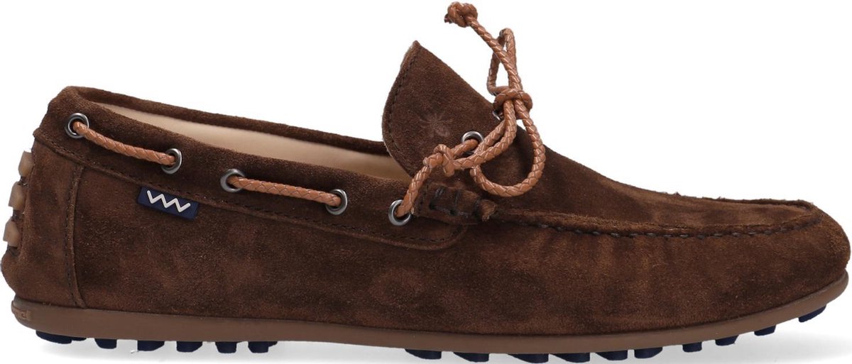 Floris Van Bommel Heren Mocassins 15053 - Cognac - Maat 44