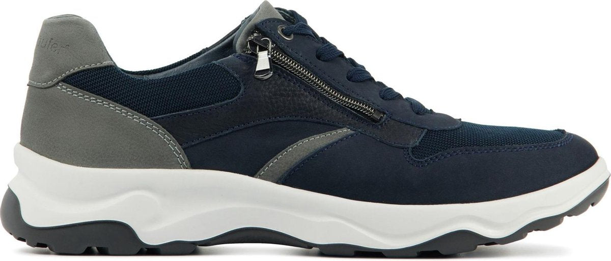 Waldlaufer Mannen  Lage sneakers / Herenschoenen 718003 - Blauw - Maat 46