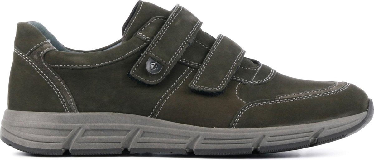Waldlaufer Mannen Suède Lage sneakers / Herenschoenen 323301 - Antraciet - Maat 45