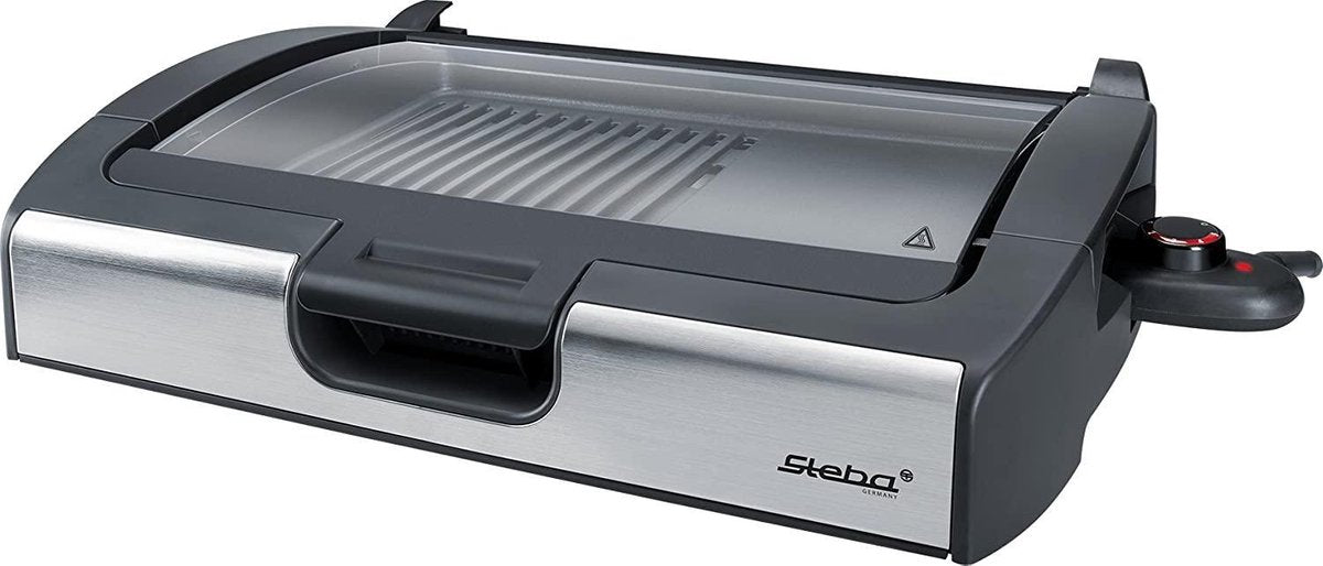 Steba VG200 BBQ tafelgrill met glazen deksel