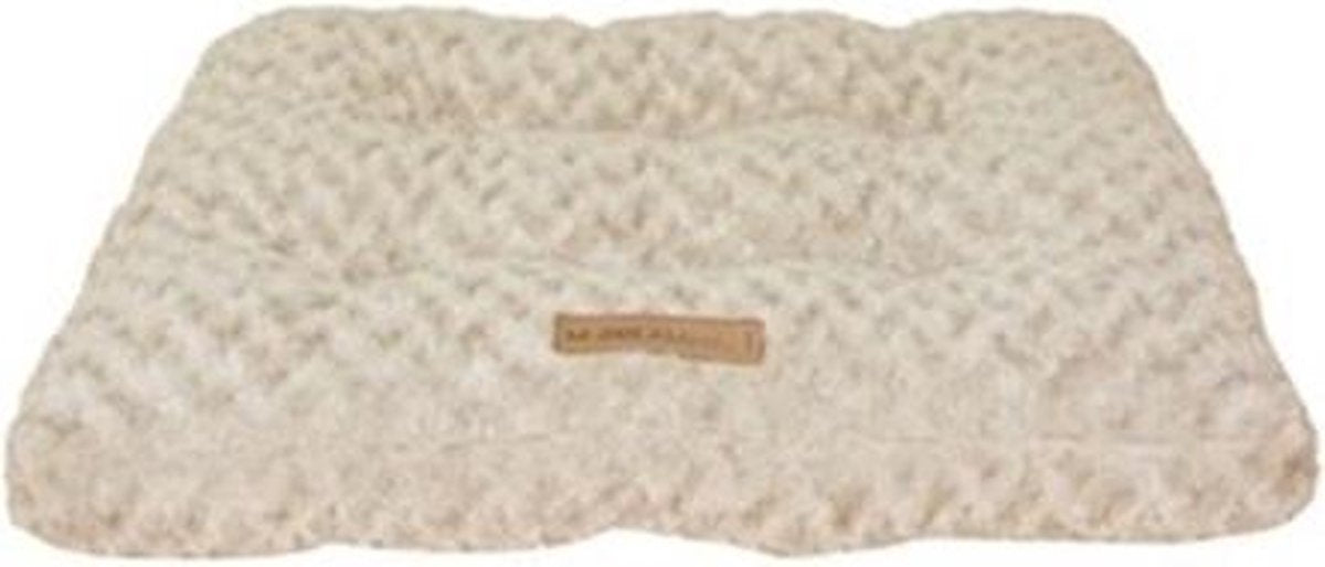 M-pets Hondenkussen 104 X 69 Cm Pluche Beige