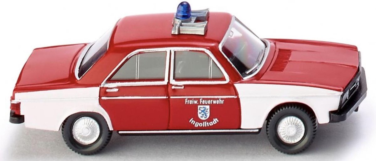 WIKING Audi 100 - Feuerwehr 'Freiwillige Feuerwehr Ingolstadt' 1968 schaalmodel 1:87