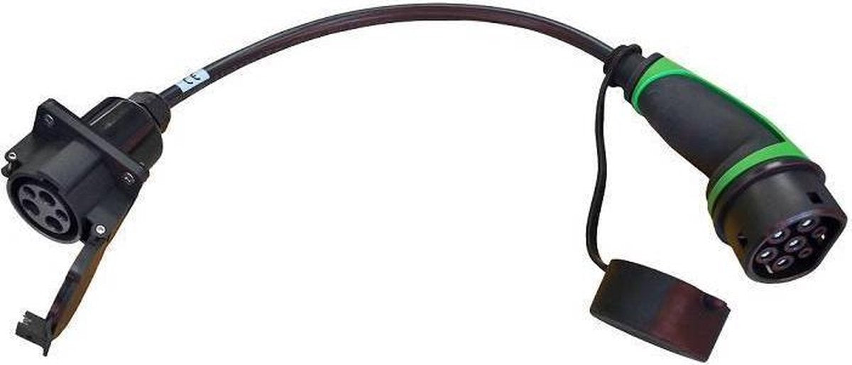 Ratio Adapter Type 2 auto naar Type 1 Kabel aangesloten aan laadpunt | 32A