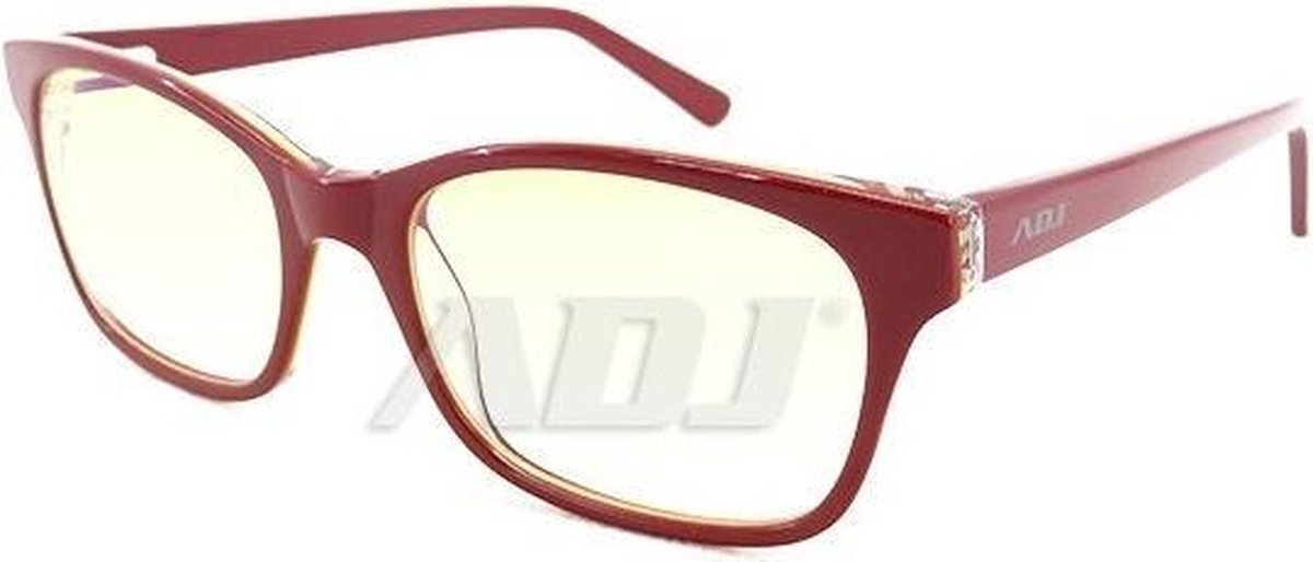 ADJ 900-00003 Blue Defence Blauw licht filter Bril - Dames - Hoge bescherming - Rood