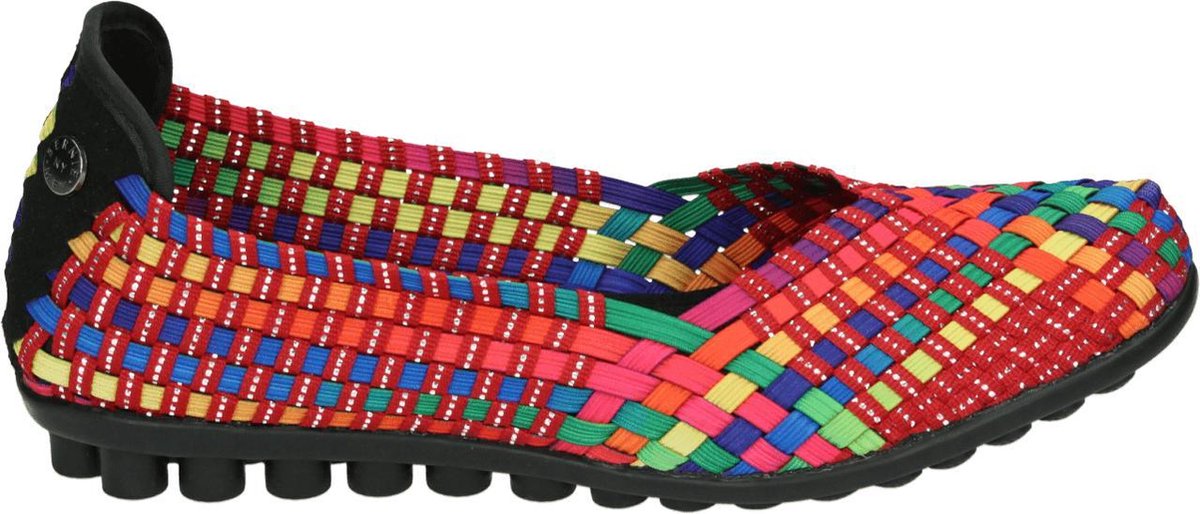 Bernie Mew NY CATWALK - Volwassenen Ballerinaschoenen - Kleur: Rood - Maat: 39
