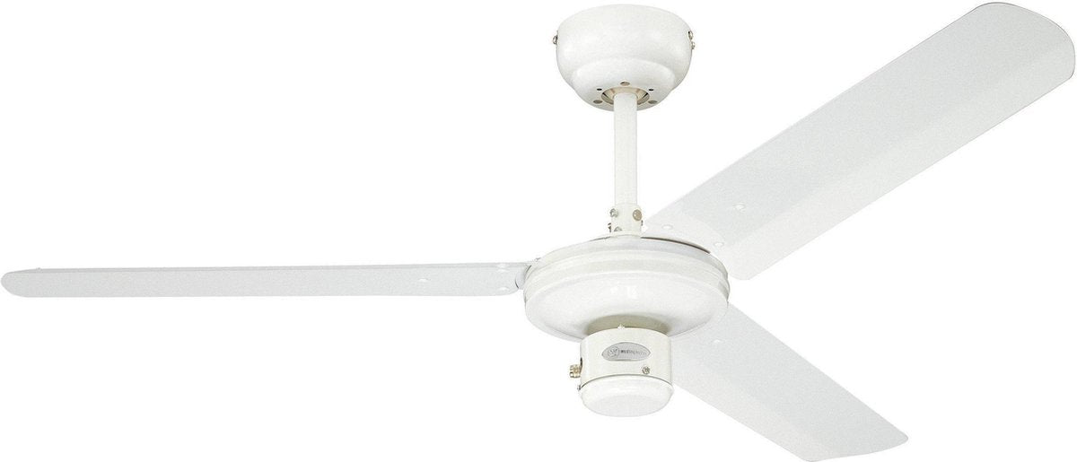 Westinghouse Industrial Plafondventilator (Ø) 122 cm Kleur ventilatorbladen: Wit Kleur behuizing: Wit