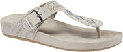 Graceland Dames Grijze slipper steentjes - Maat 41