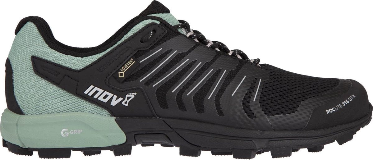 Inov-8 Trailrunningschoenen Roclite 315 Gtx Zwart/groen Mt 41
