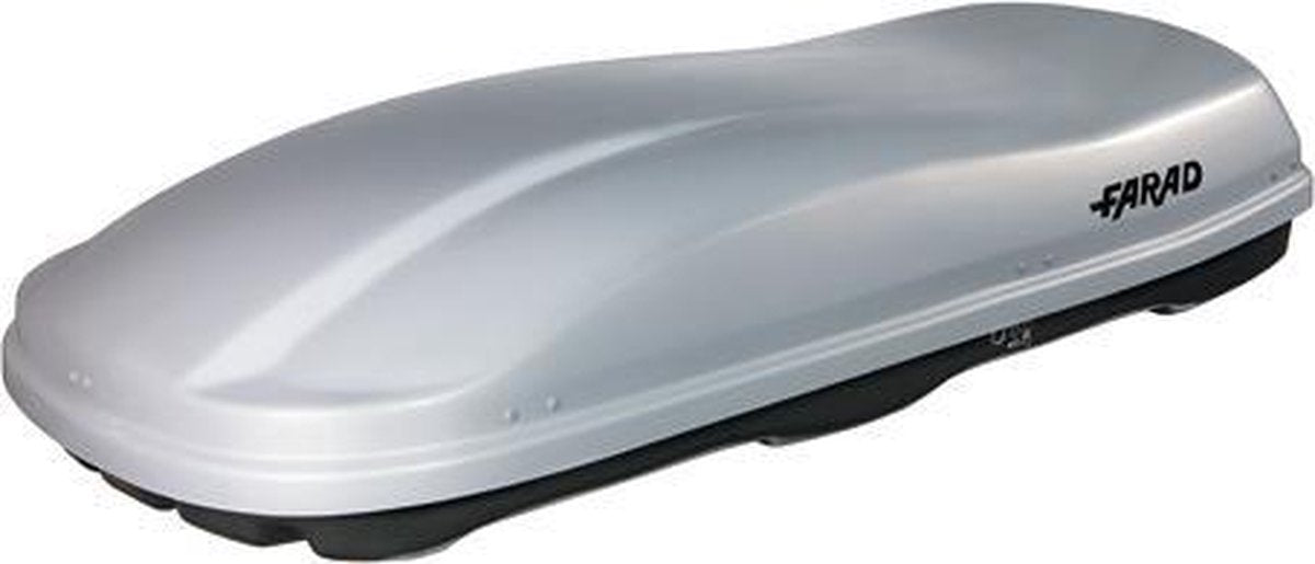 Farad-dakkoffer-N7-680 liter-zilver hoogglans