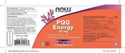 NOW  PQQ Energy - 30 vcaps