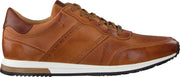 Mazzeltov 20-9928 Lage sneakers - Leren Sneaker - Heren - Cognac - Maat 44