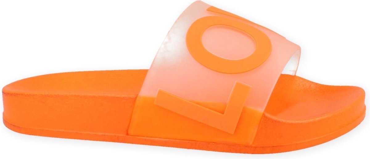 mode-mania aquaslipper  ORANJE 39