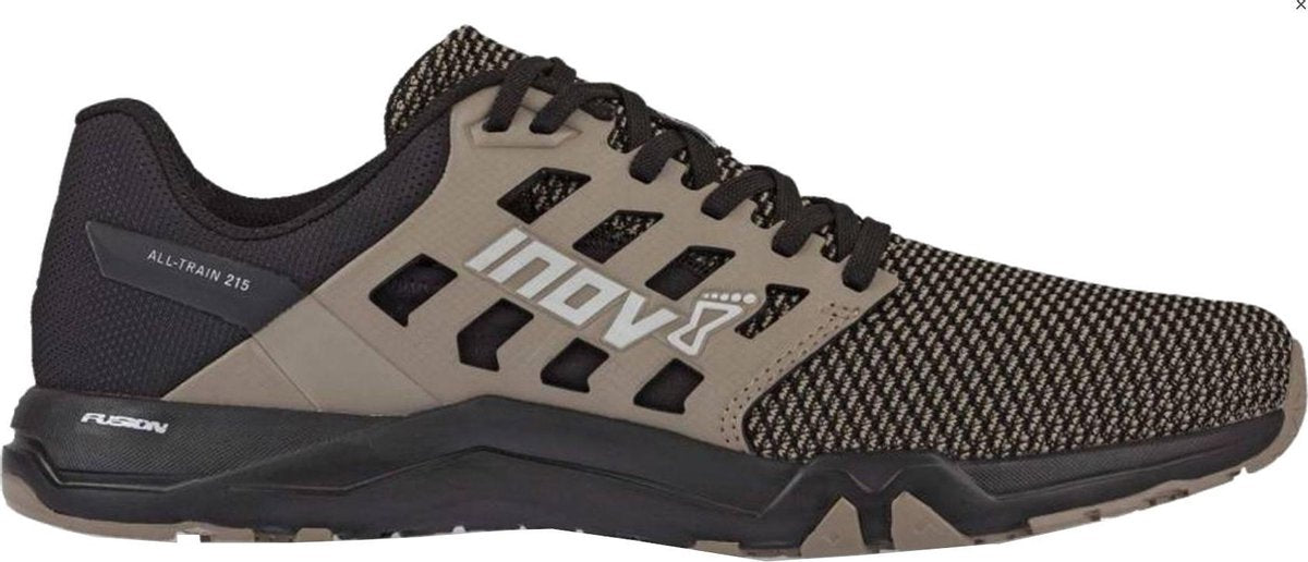 Inov-8 ALL TRAIN 215 KNIT - Men's - BLACK/BROWN - EU46.5 / UK11.5