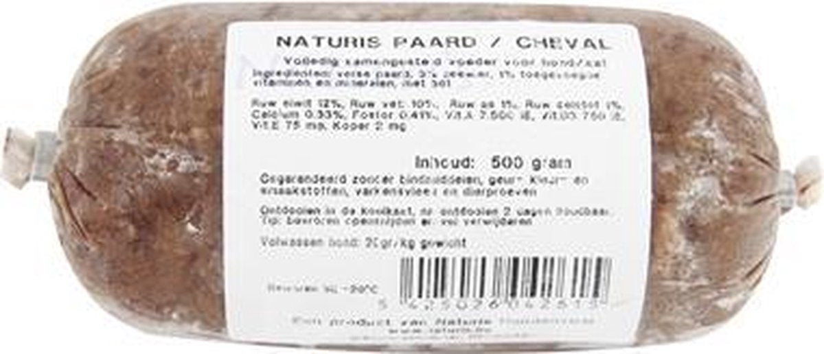Naturis paard/lam - 500 gr - 1 stuks