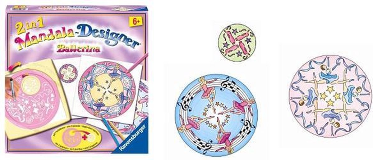 Mandala Midi Ballerina 2in1