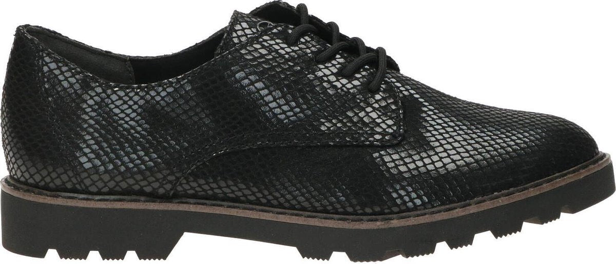 Tamaris Veterschoenen zwart - Maat 39