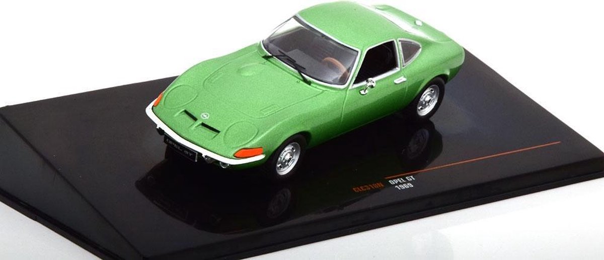 Opel GT 1969 Groen Metallic 1-43 Ixo Models