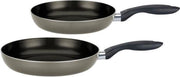 GSW 409414 2-delige Bratfit - 24 en 28 cm - Antiaanbaklaag - Alle niet-inductiebranders