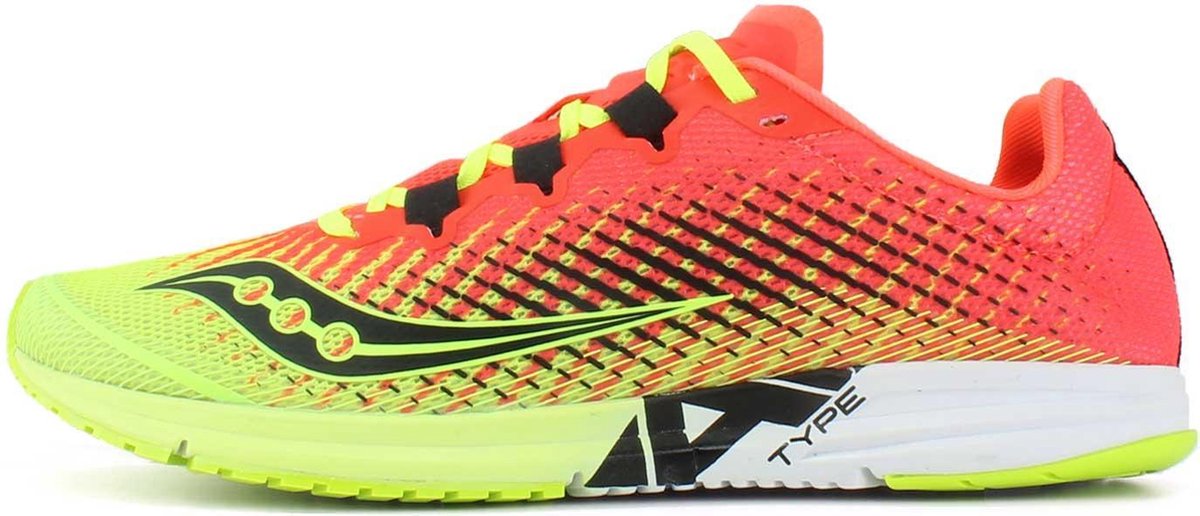 Saucony Type A9 Dames - Roze / Geel - maat 41