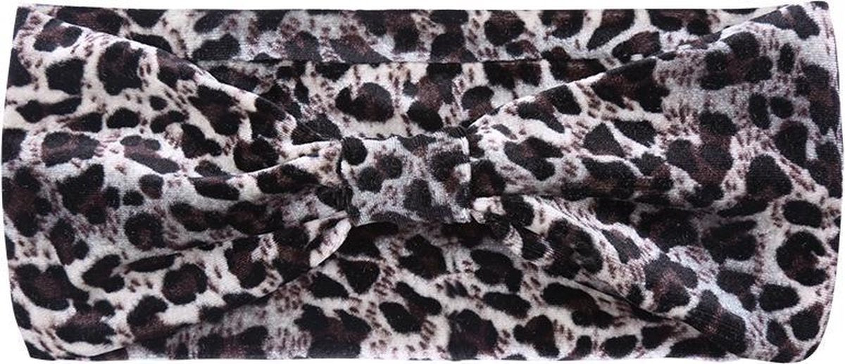Damesdingetjes - Haarband - Lucky Leopard - Met nonchalante twist - Dierenprint