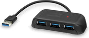 Speedlink SNAPPY EVO USB Hub - Active 4-Port - USB 3.0 - Zwart