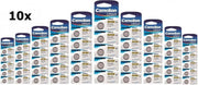 50 Stuks (10 Blister a 5st) Camelion CR1620 3v lithium knoopcelbatterij