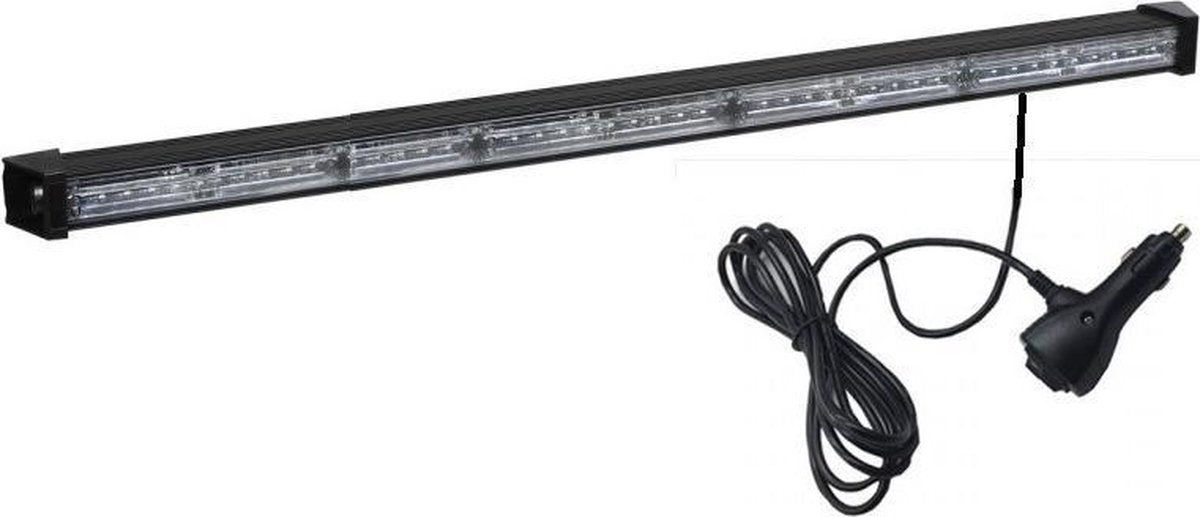 90cm LED bar flitser - ORANJE - R65 R10 - zwaailicht met schakelaar