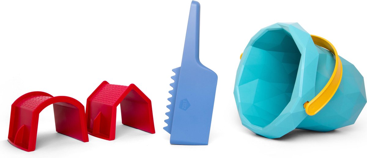 Zsilt | Zand- en strandspeelgoed - de bouwset (3+) |100% gerecycled plastic - Made in Holland - Gemaakt van Nederlands huishoudelijk plastic afval
