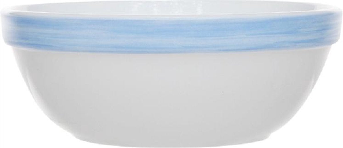Brush - Blauw - Kom - 12cm - (Set van 6)