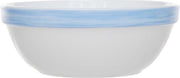 Brush - Blauw - Kom - 12cm - (Set van 6)