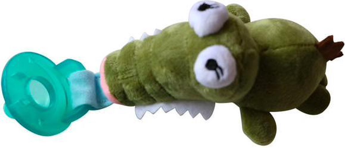 JillyBee - Knuffelspeen - Knuffel - Speen - Krokodil
