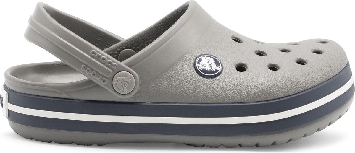 Crocs - Unisex Sandalen Crocband Clog Kid - Grijs - Maat 20-21