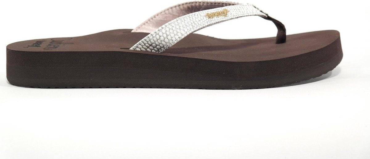 Reef Star Cushion Sassy dames slippers wit