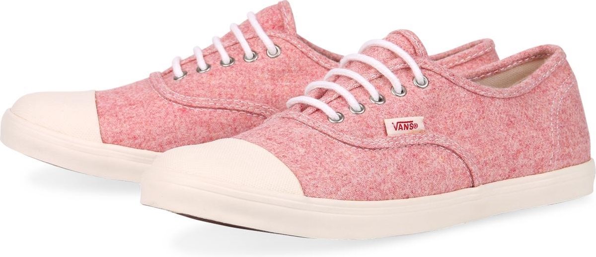 Vans - Dames Sneakers Vans Authentic Lo Pro TC Wool - Rood - Maat 38