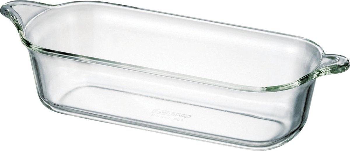 Lock&Lock Ovenschaal | Cakevorm | Bakvorm Borosilicaat Glas -  1.3 Liter - 32 x 12 cm