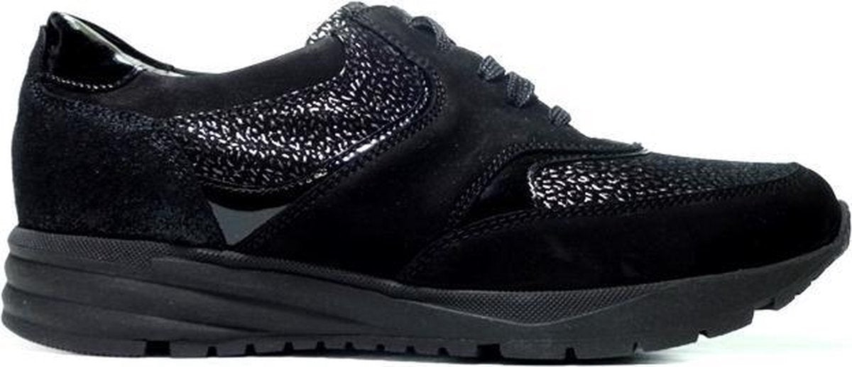 Waldlaufer Veterschoenen 674013 402 001 Zwart