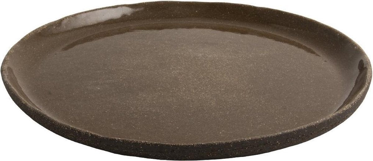 OSKAR YANN dinerbord 27 cm - set van 4 - zwart / D27