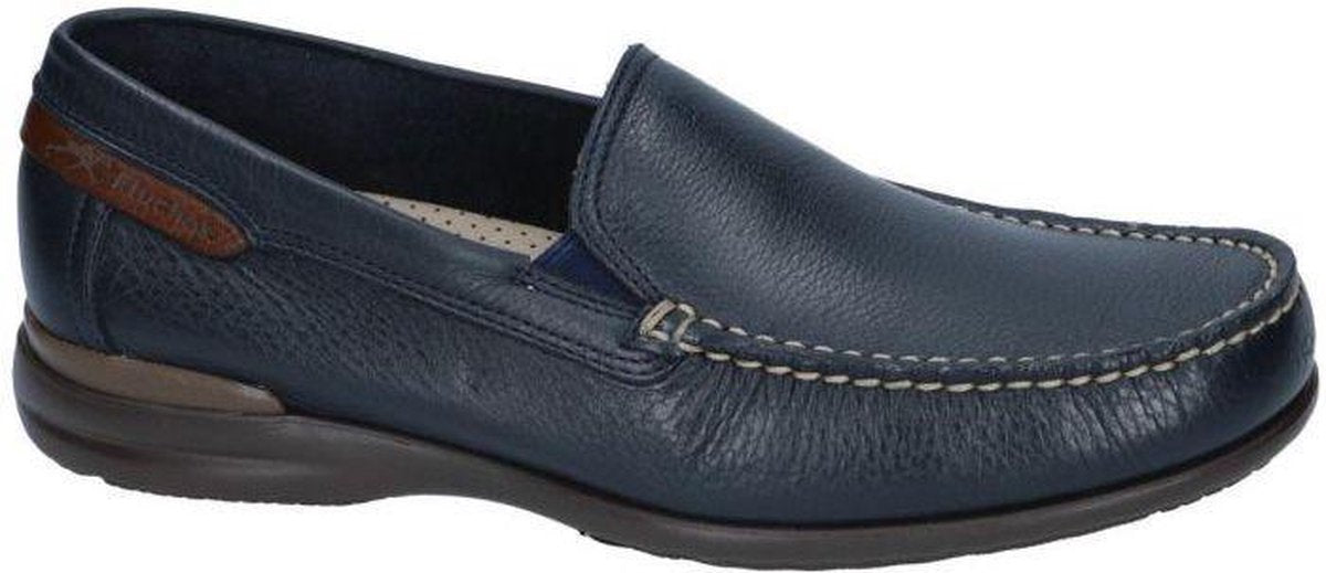 Fluchos -Heren -  blauw donker - mocassins - maat 45