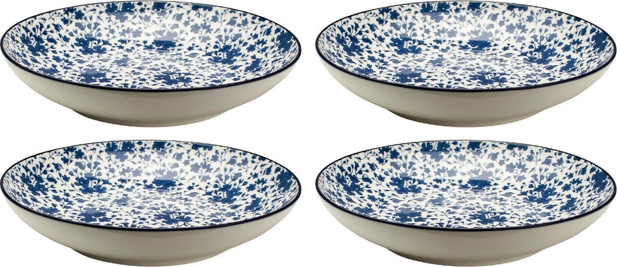 Schaal rond Floral Ø 21