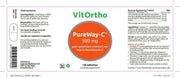 VitOrtho PureWay-C 500 mg - 120 vegitabletten - Vitamine C - Voedingssupplement