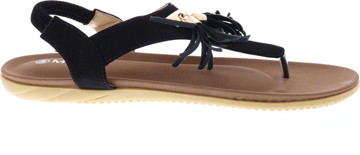 Mrch Label Charlie Sandalen Dames - Slippers - zwart - Maat 36